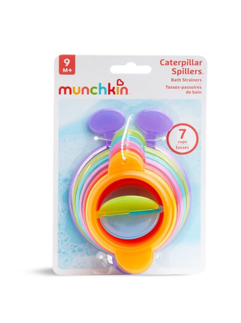 Munchkin fürdõjáték építhetõ Caterpillar Spillers 7db