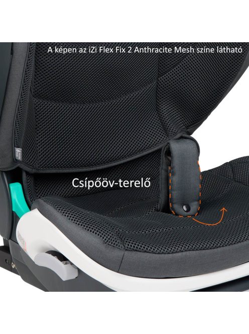 BeSafe gyerekülés iZi Flex FIX 2 i-Size ISOfix 100-150 cm Black Soft Breeze