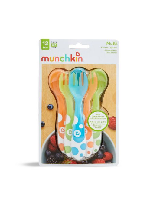 Munchkin kanál és villa szett Multi 6db 12hó