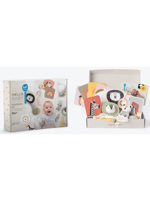 Taf Toys újszülött fejlesztõ és játékkészlet Hello Baby Newborn kit 12915