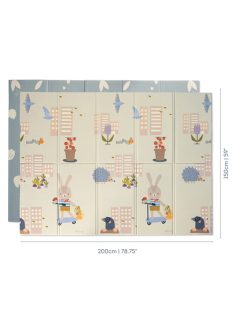   Taf Toys játszószõnyeg szivacs Urban Garden Foam mat 200x150 cm 13085