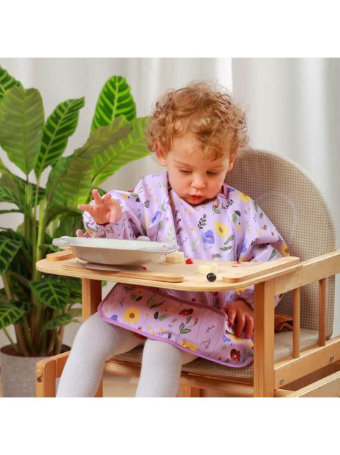 BabyOno elõke - hosszú ujjas vízálló Garden 6hó-2év 1476/01