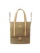 BabyOno pelenkázó táska SUPREME 44x43x16cm khaki 1509/03