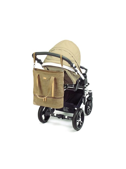 BabyOno pelenkázó táska SUPREME 44x43x16cm khaki 1509/03