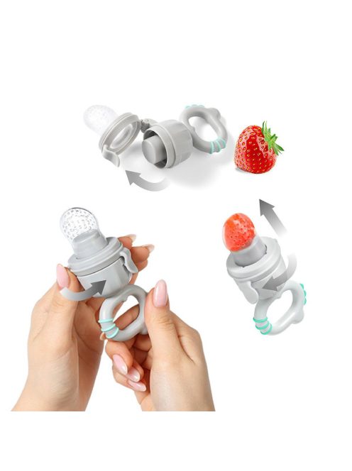 BabyOno szilikon etetõháló Twist-out Dino 1551