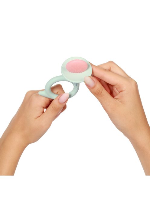 BabyOno rágóka csiga menta/rózsaszín 1597/01