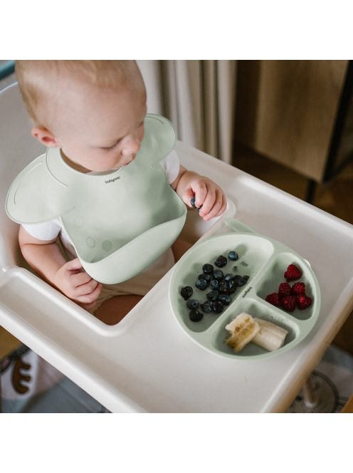 BabyOno elõke szilikon állítható menta 1639/03