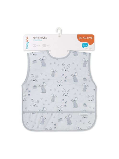 BabyOno elõke vízálló Mouse 6hó-2év 1641/01
