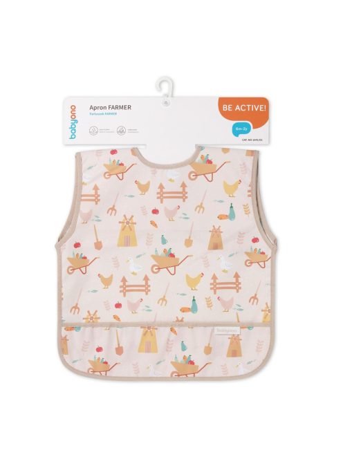 BabyOno elõke vízálló Farmer 6hó-2év 1641/02