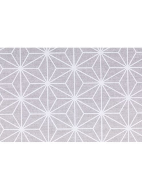 Fillikid utazóágy matrac - szürke geometriai 169-67