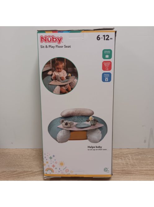 Nuby felfújható ülés játékhoz 6+ hónaptól OUTLET termék