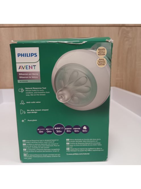 Philips AVENT cumisüveg Natural Response ÜVEG 240ml 2db-os