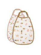 Lassig pamut 2 db-os baba előke csomag, OUTLET termék