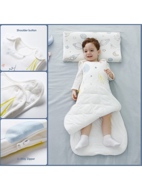 Mosebears Pamut baba hálózsák 2,5 TOG 18-24 hónap, OUTLET termék