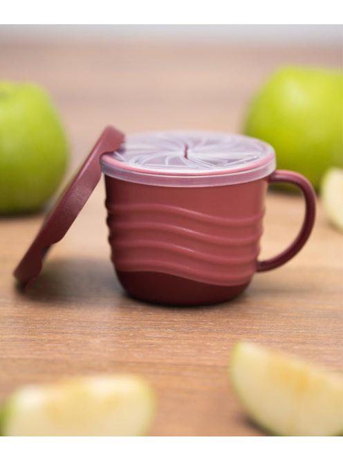 Nip snacktartó 2:1-ben-zöld OUTLET termék