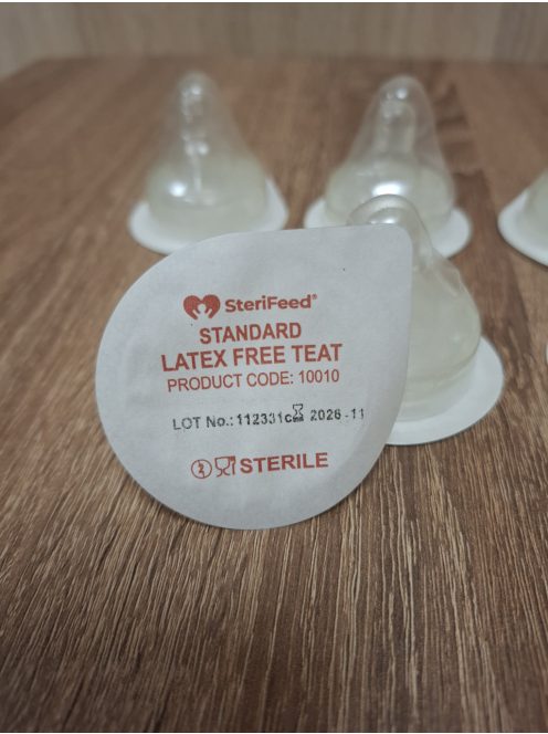 Sterifeed Standard 10 db-os eldobható etetőcumi készlet, OUTLET termék