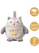 Tommee Tippee zenélő világító alvássegítő bagoly, OUTLET termék
