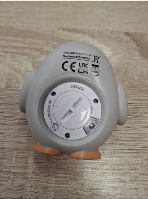 Nuby vízhőmérő pingvin, OUTLET termék