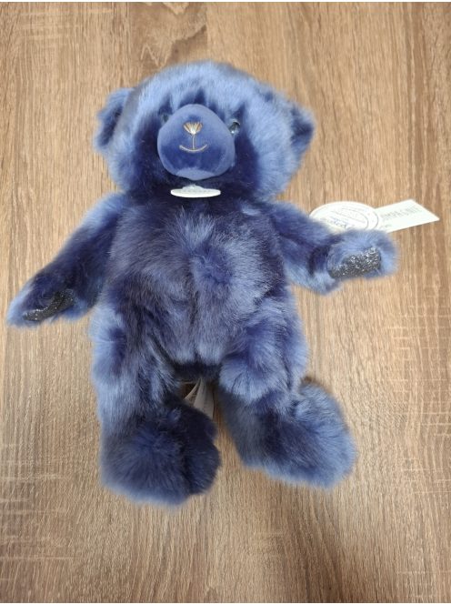 Doudou Et Compagnie éjkék és flitteres 37cm plüssmackó, OUTLET termék