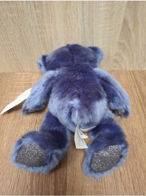 Doudou Et Compagnie éjkék és flitteres 37cm plüssmackó, OUTLET termék