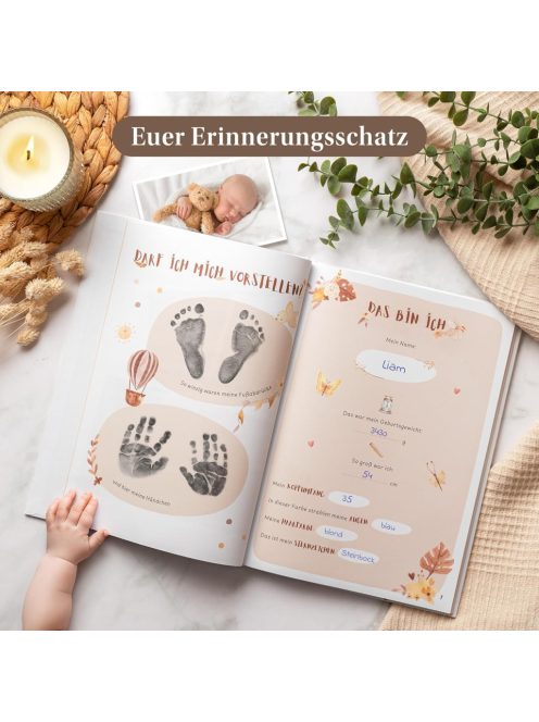 EULENTALER® Babanapló, német nyelvű. OUTLET termék