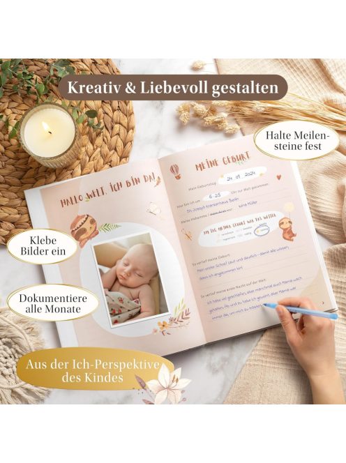 EULENTALER® Babanapló, német nyelvű. OUTLET termék