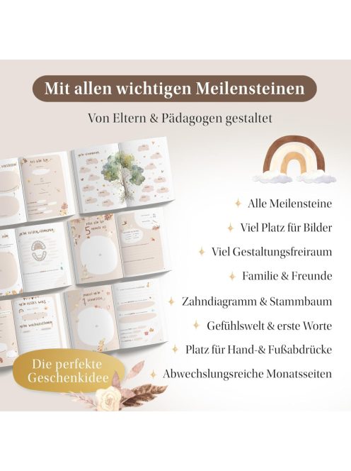 EULENTALER® Babanapló, német nyelvű. OUTLET termék