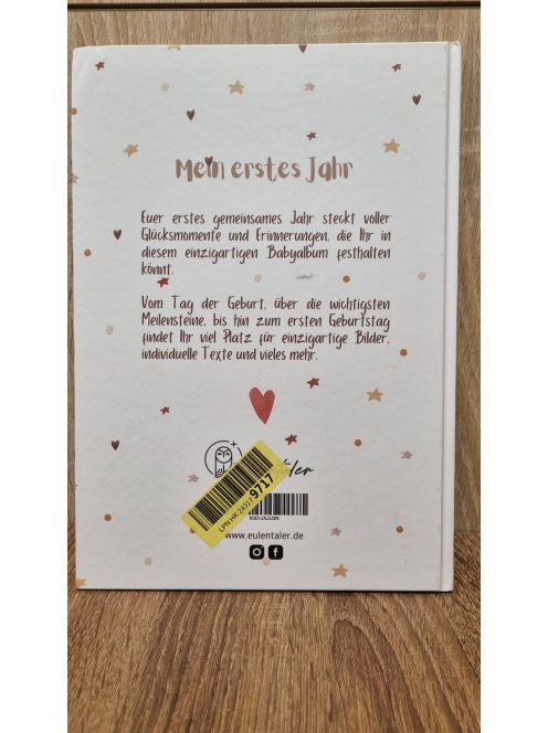 EULENTALER® Babanapló, német nyelvű. OUTLET termék