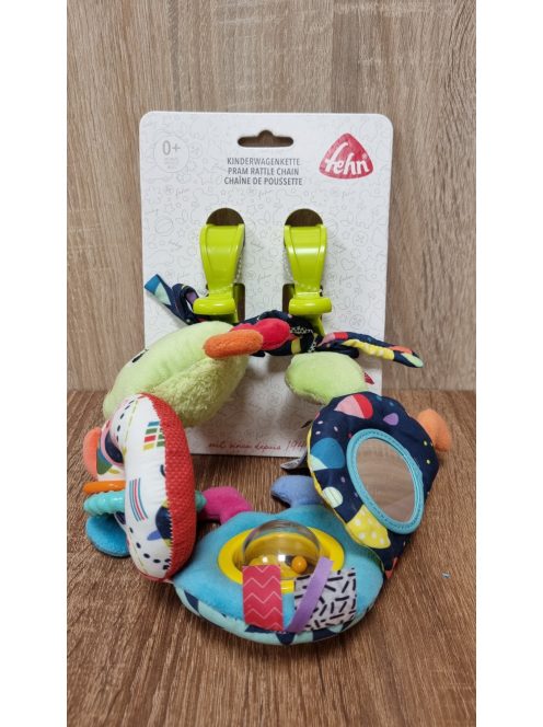 Fehn plüss játék babakocsira, OUTLET termék