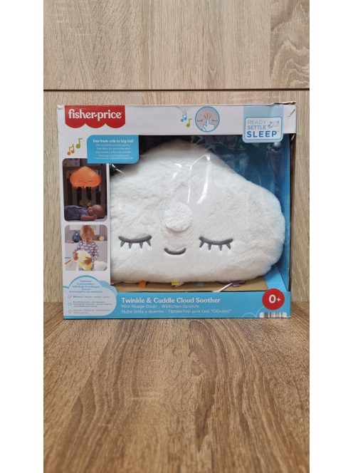 Fisher Price zenélő-világító felhő, OUTLET termék