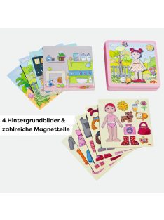 Haba mágneses öltözető gyerekjáték, OUTLET termék