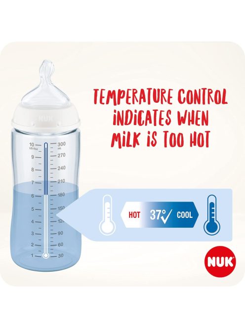 NUK First Choice+ hőfokjelzős cumisüveg, OUTLET termék