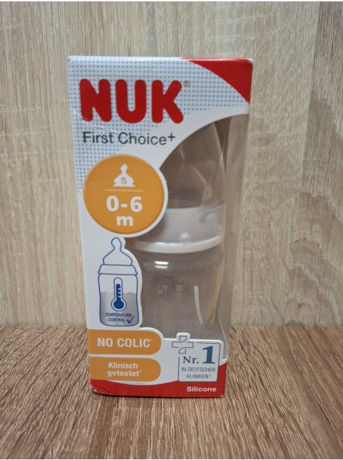NUK First Choice+ hőfokjelzős cumisüveg, OUTLET termék