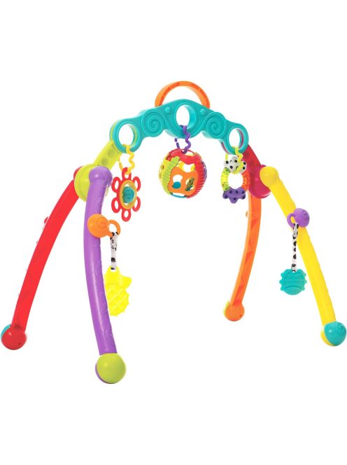Playgro összecsukható játékív, levehető játékokkal. OUTLET termék