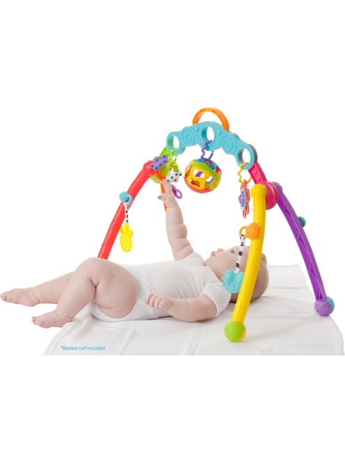 Playgro összecsukható játékív, levehető játékokkal. OUTLET termék
