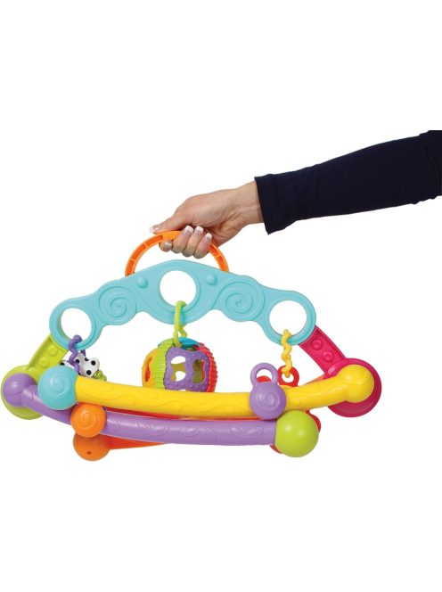 Playgro összecsukható játékív, levehető játékokkal. OUTLET termék