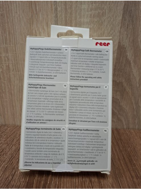 Reer Pingu vízhőmérő, OUTLET termék
