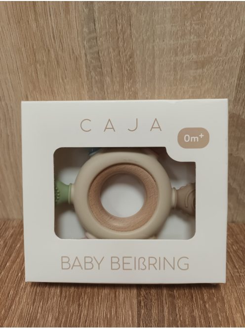 CAJA szilikon-fa rágóka. OUTLET termék