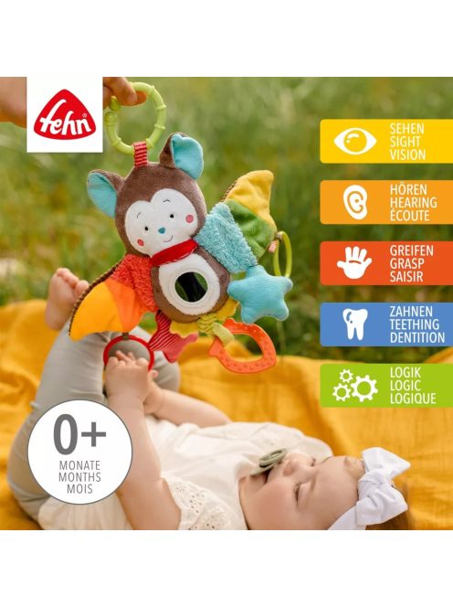 Fehn Activity Toy plüss babakocsi játék OUTLET termék