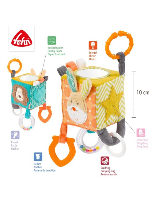 Fehn készségfejlesztő kocka, OUTLET termék