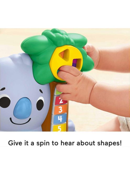 Fisher Price számoló koala, német nyelvű, OUTLET termék