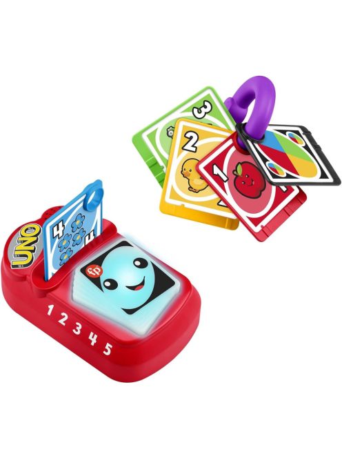 Fisher Price baba UNO, német nyelvű, OUTLET termék