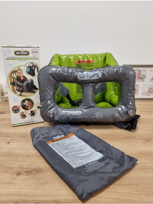 Airtushi felfújható, hordozható etetőszék OUTLET termék