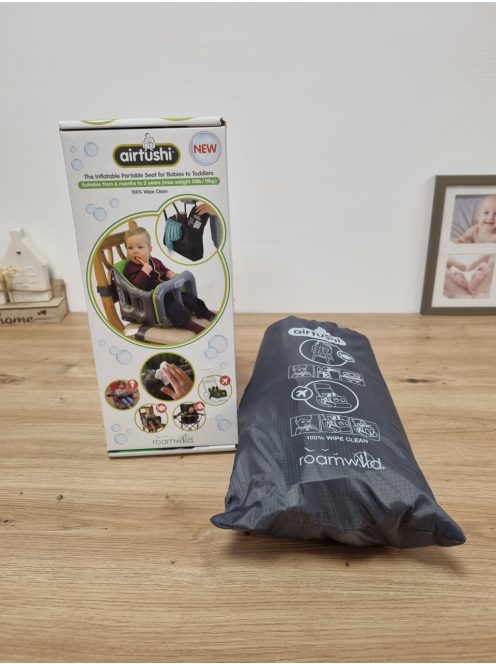 Airtushi felfújható, hordozható etetőszék OUTLET termék