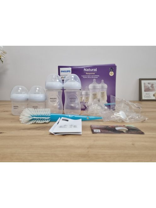 Philips Avent Natural Response újszülött cumisüveg szett SCD838/13, OUTLET termék