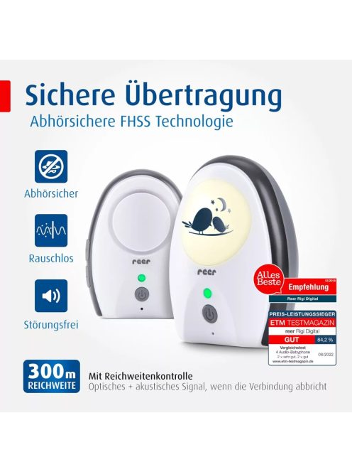  Reer 50070 Rigi digitális babaőrző-Outlet termék