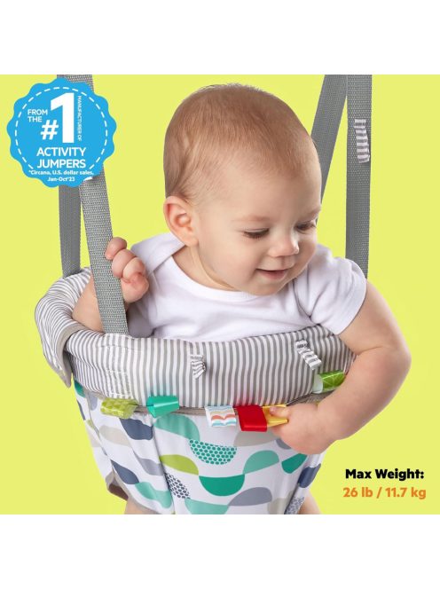 Bright Starts Deluxe rugós hinta ajtóra. OUTLET termék