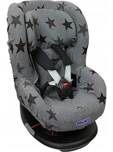  DOOKY univerzális üléshuzat szürke csillagokkal,OUTLET termék