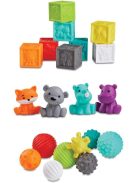 Infantino 18db-os textúrált játék készlet, OUTLET termék