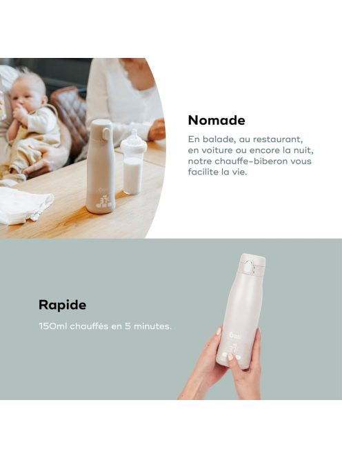 Babymoov Moov & Feed hordozható cumisüveg melegítő, OUTLET termék